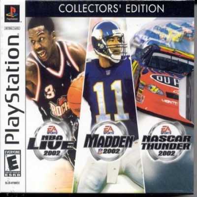Ea Sports Collect Ed 2002-Nba Live/Madden/Nasc (Playstation)
