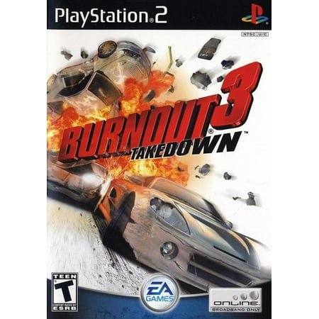 Restored Burnout 3: Takedown PlayStation 2 (Refurbished)