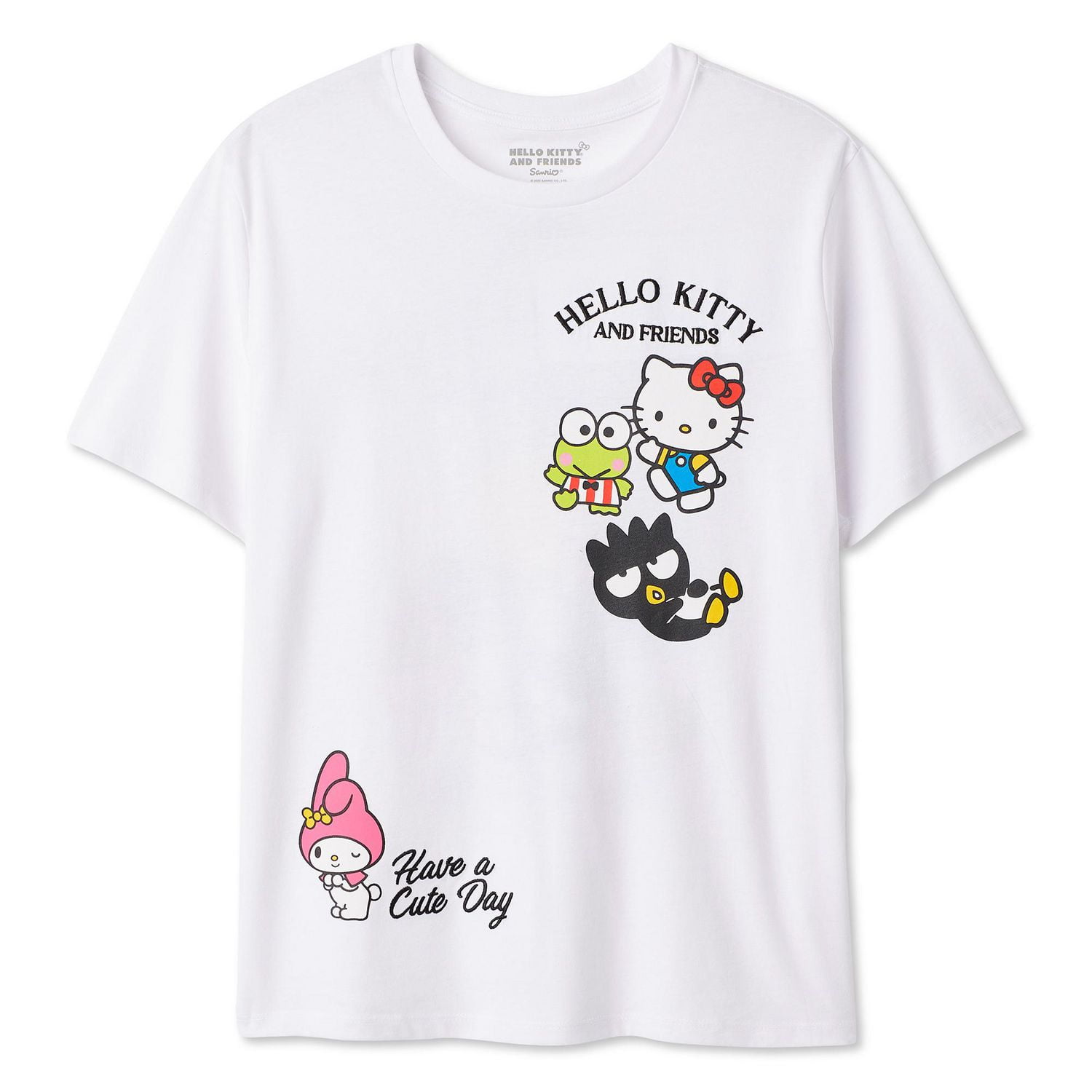 Hello Kitty And Friends Women's Graphic T-Shirt Xl