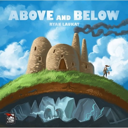 Red Raven Games Above and Below Board Game  Town-Building and Storytelling Adventure for 1-4 Players