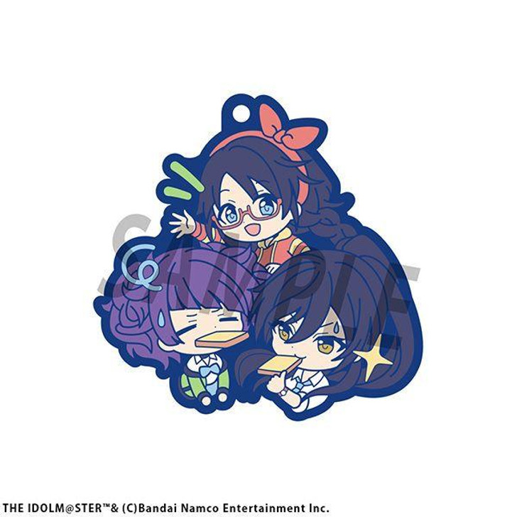 Megahouse The Idolmaster Shiny Colors Rubber Charms Vol. 2 6cm Assortment (6)