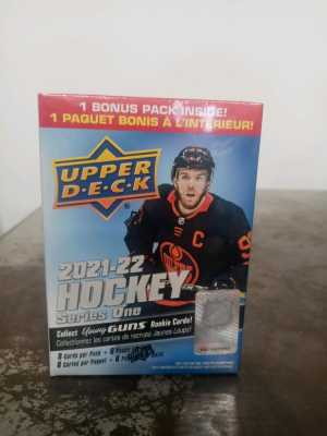 2021-2022 Upper Deck Series 1 Hockey Blaster