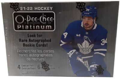 2021/22 Upper Deck O-Pee-Chee Platinum Hockey Blaster