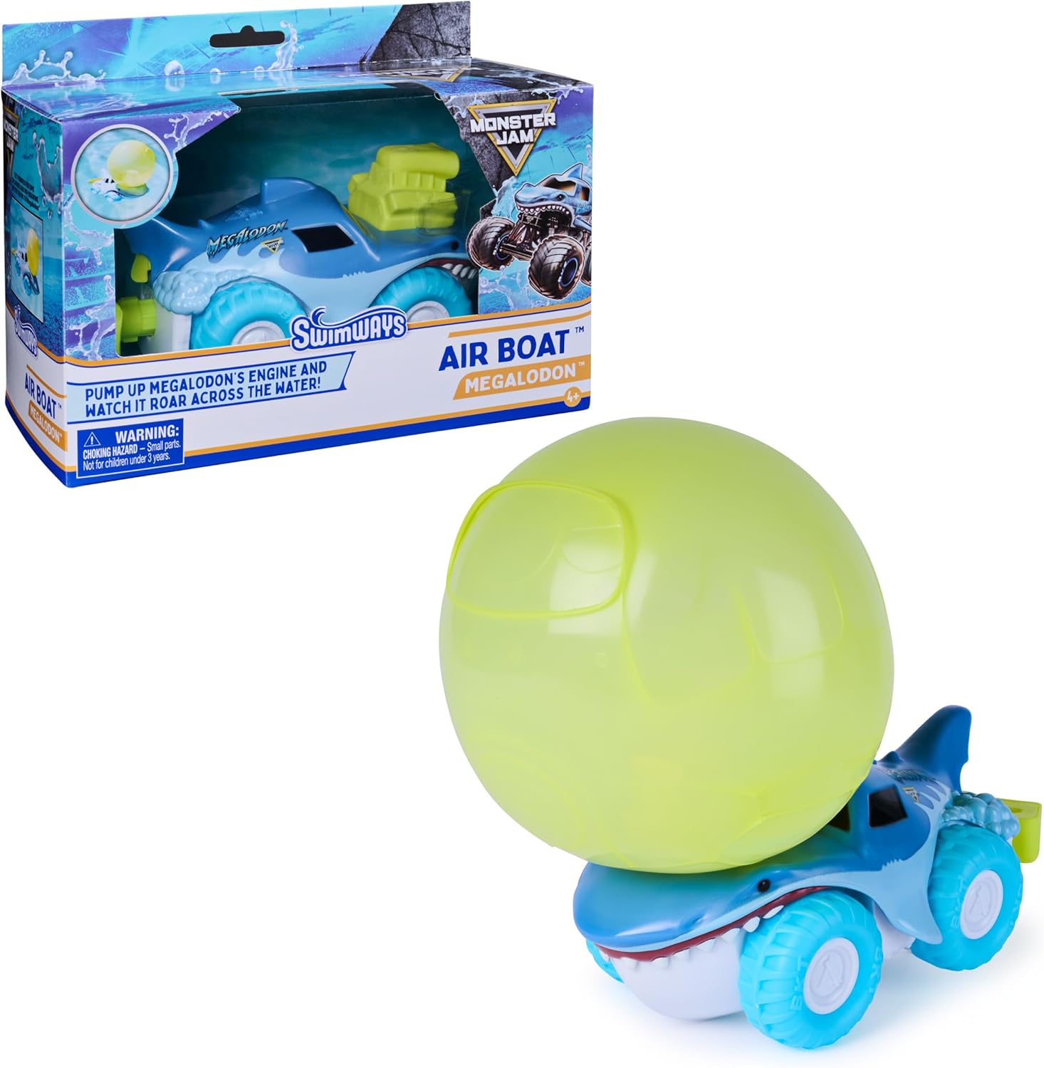 このブランドから SwimWaysモンスタージャムエアボート