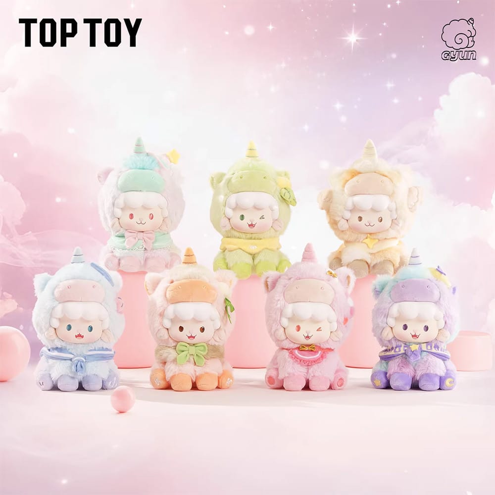 TOPTOY 卷卷羊夢幻小馬系列搪膠毛絨盲盒 _單入隨機款