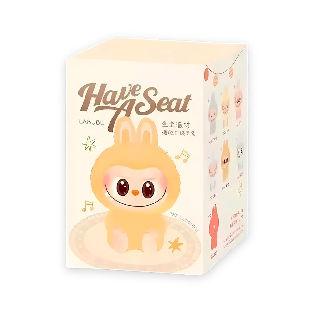 Pop Mart Labubu The Monsters Have A Seat Vinyl Plush Blind Box
