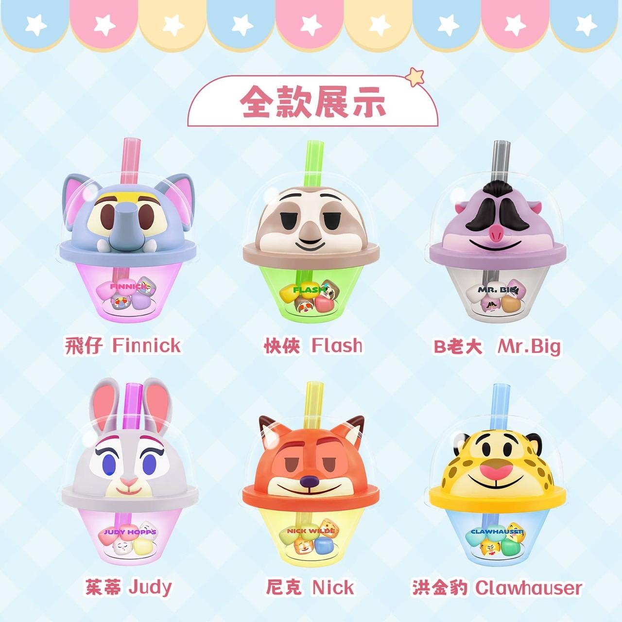 Disney: Zootopia – Bubble Tea Series Blind Box (Single)