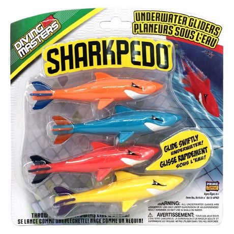 Prime Time Toys Sharkpedo Diving Masters Underwater Gliders Pool Toy