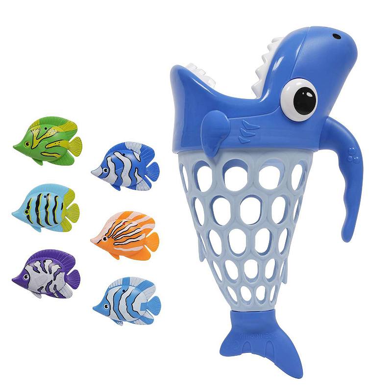 Coconut Grove Catch the Fish Finn the Shark Toy, Mutli