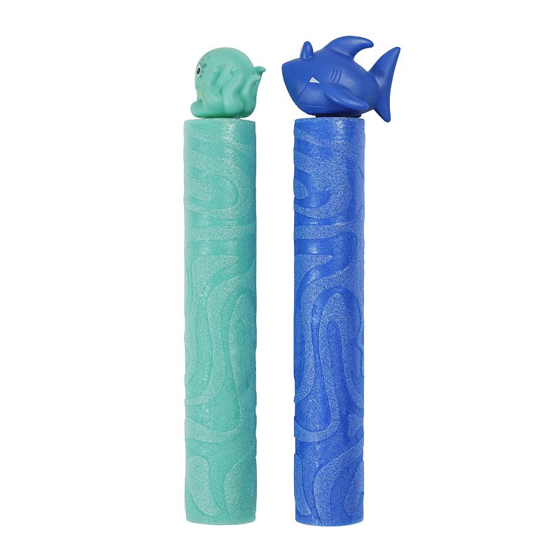 Coconut Grove Foam Water Blasters Finn the Shark & Oscar the Octopus 2-pc. Set, Multi