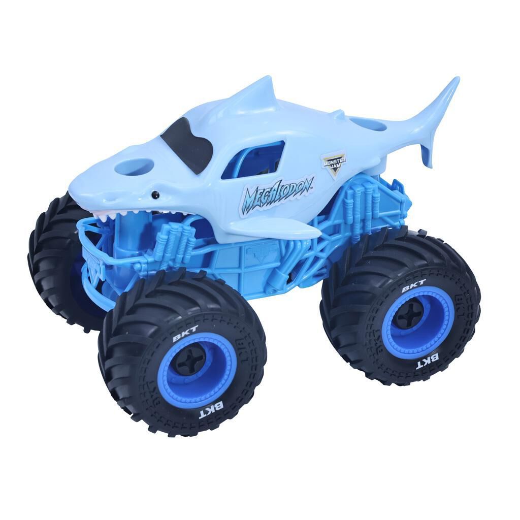 Kids' N Play Monster Jam 1:32 Build 'N Re-Build – Set Doble: Grave Digger Vs. Zombie