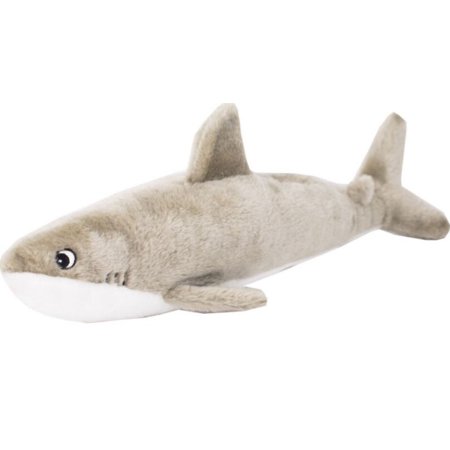Zippy Paws Jigglerz Shark Plush Dog Toy