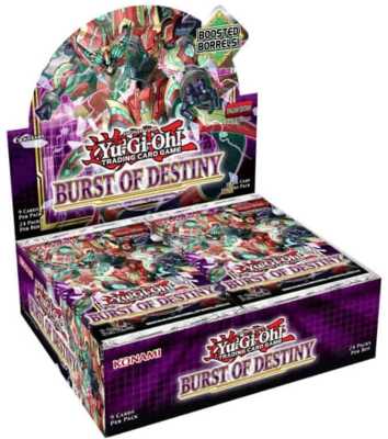 Yu-Gi-Oh Burst Of Destiny Booster Boosted Borrels Pack