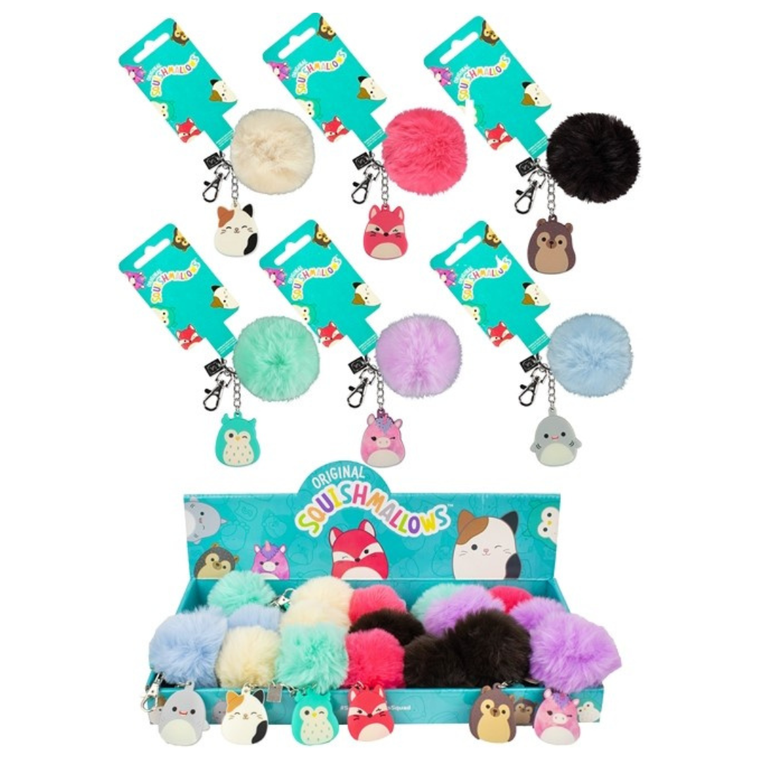 Squishmallows Keyring: Assorted