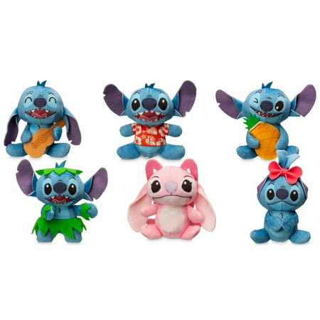 Micro Teenies Stitch in Hula Outfit