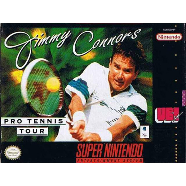 Nintendo Jimmy Connors Pro Tennis Tour - Super