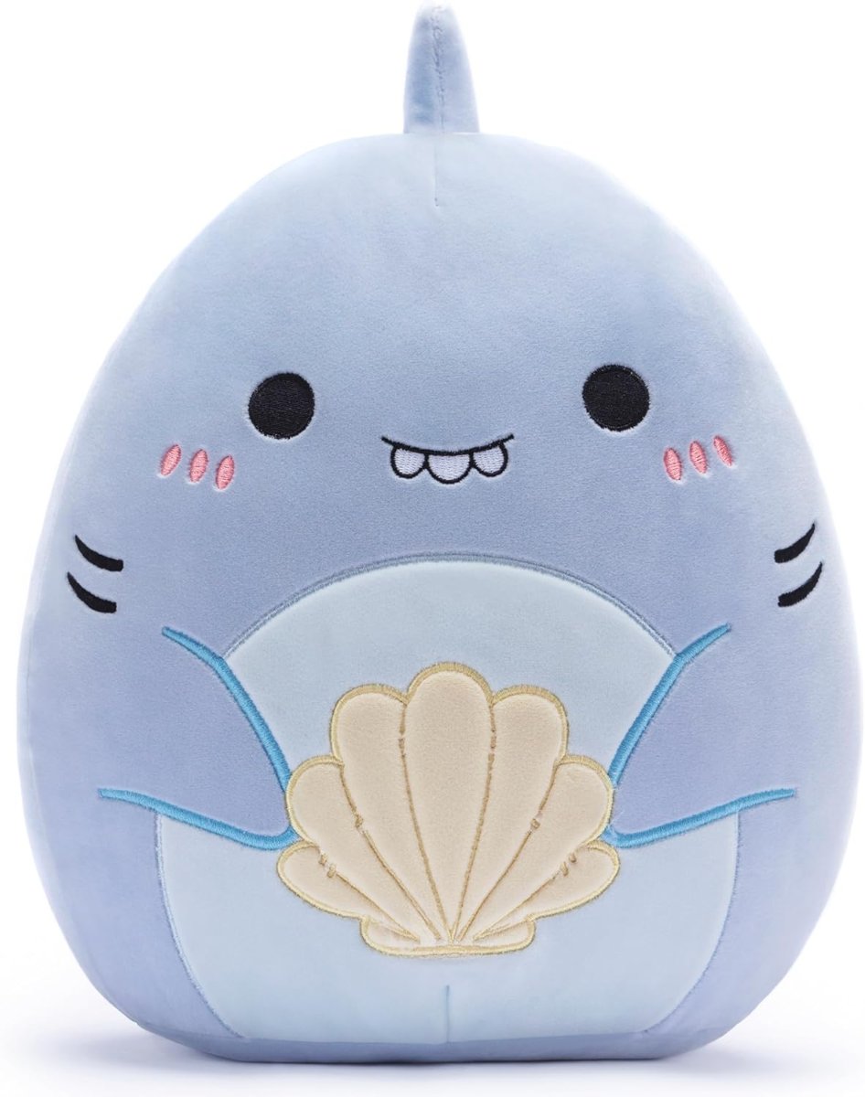 PLAYNICS Large Shark Plush Pillow Stuffed Animal Toy